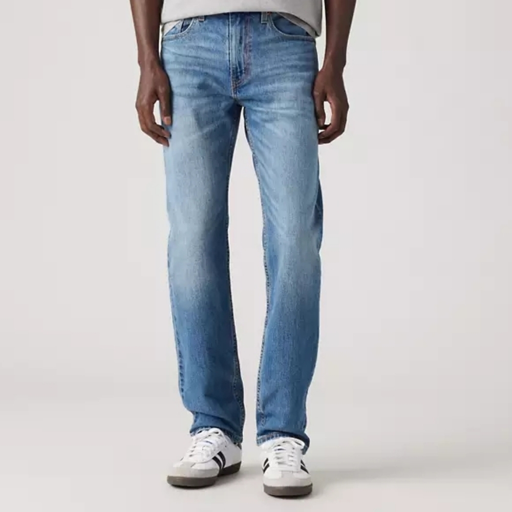 Levi's 502 Light Wash Taper Fit Men's Blue Jeans‎ 30 X 32 Denim Casual